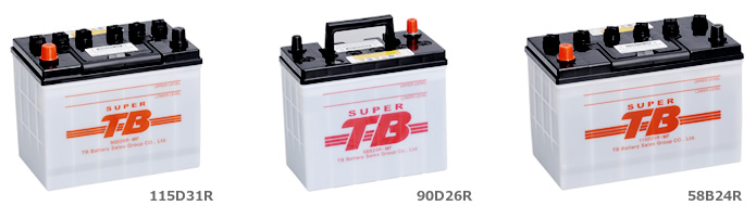 トラック用始動バッテリー「SUPER TBバッテリー」