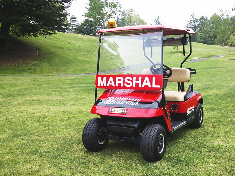 EZGO ゴルフカートの施工例